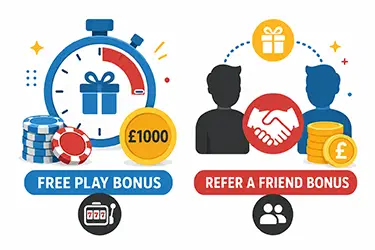 Which are the latest casino bonuses?